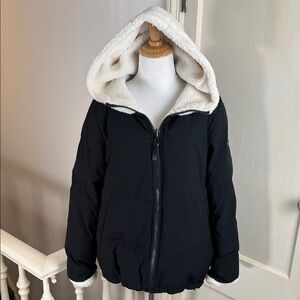 KOOLABURRA • Reversible Black Bomber Jacket